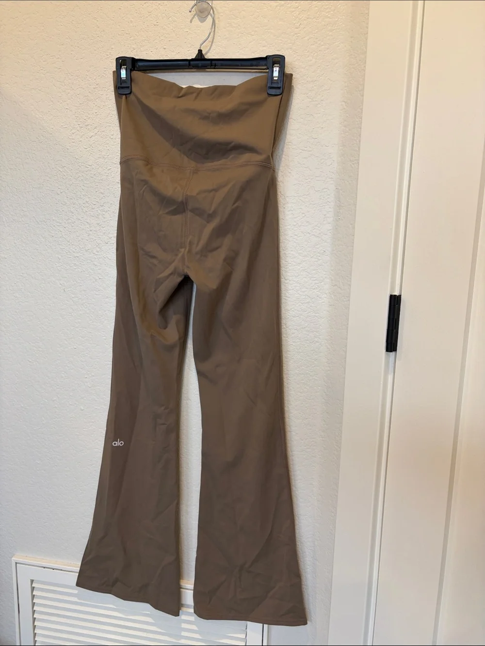 Alo Yoga Softsculpt Foldover Flare Legging Size XS
